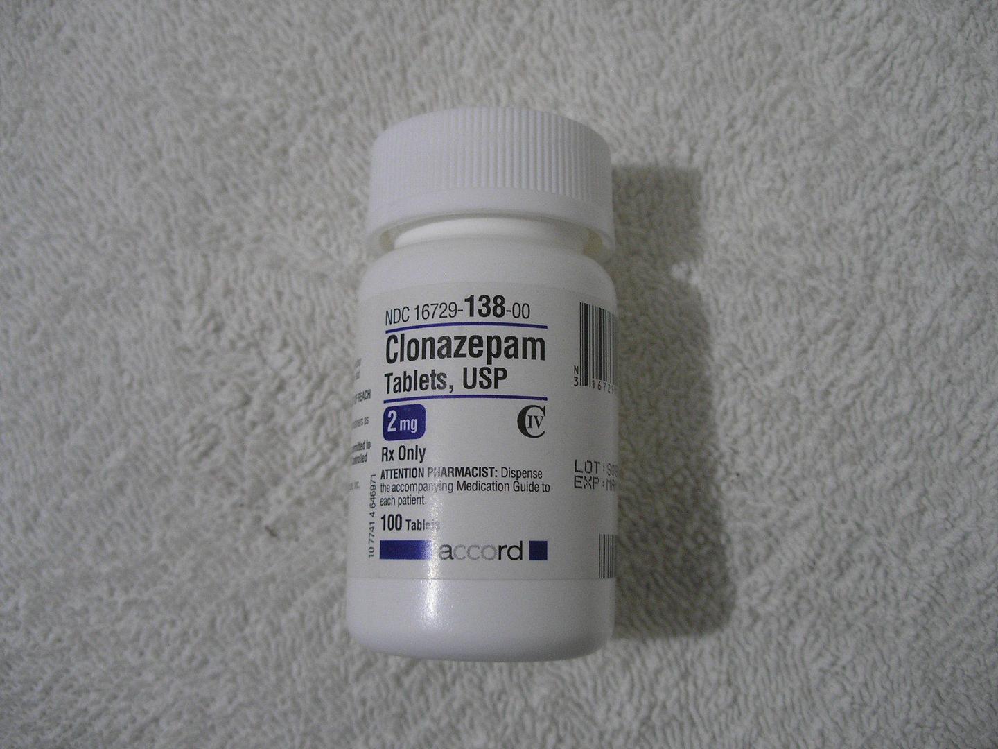 Clonazepam (Klonopin) Tablets